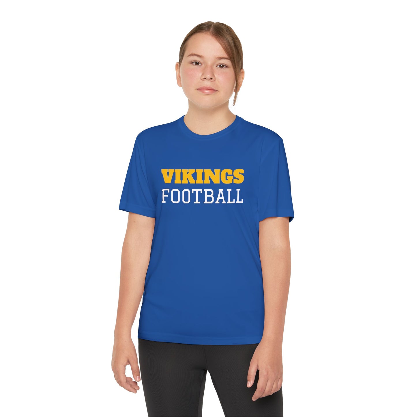 YOUTH T-SHIRT - Moisture Wicking Material - Vikings Football