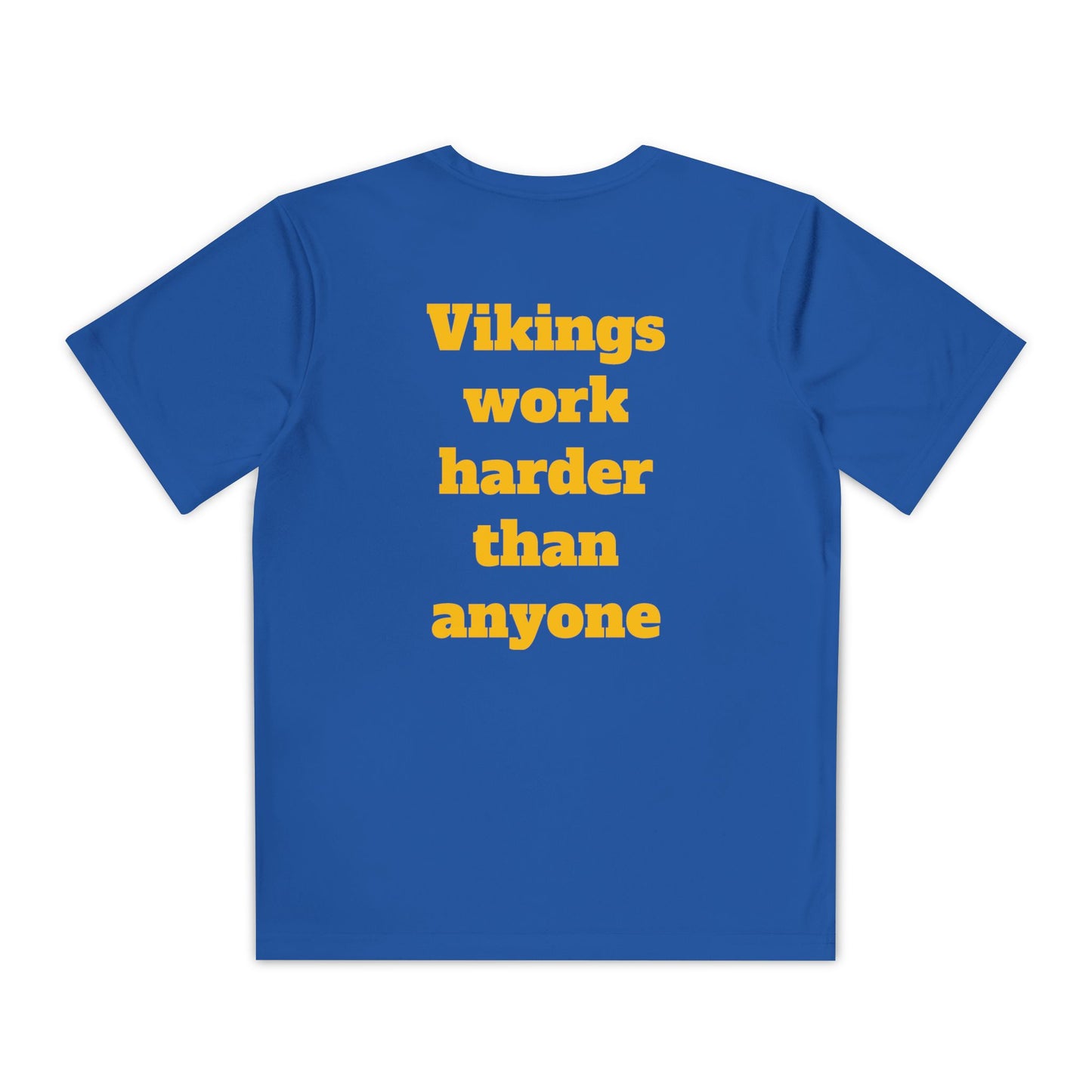 YOUTH T-SHIRT - Moisture Wicking Material - Vikings Football - Designed by Thomas