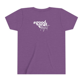 Youth Short Sleeve Tee / #goodgriefproject / messy feelings are normal