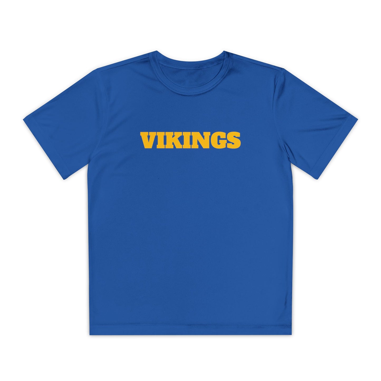YOUTH T-SHIRT - Moisture Wicking Material - Vikings Football - Designed by Thomas