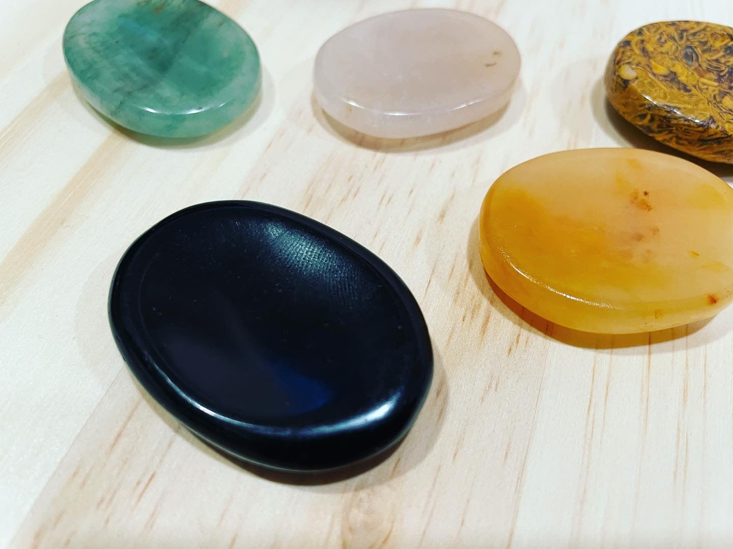 Worry Stones - Assorted Pocket Minerals, Crystal Polished