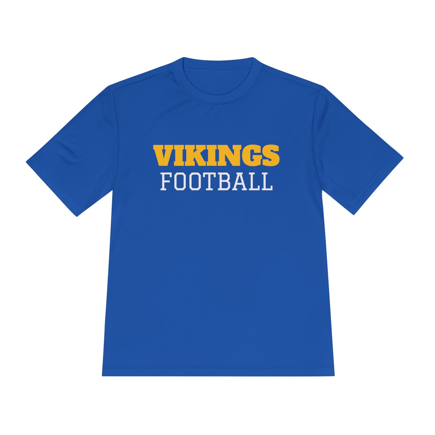UNISEX T-SHIRT - Moisture Wicking Material - Vikings Football
