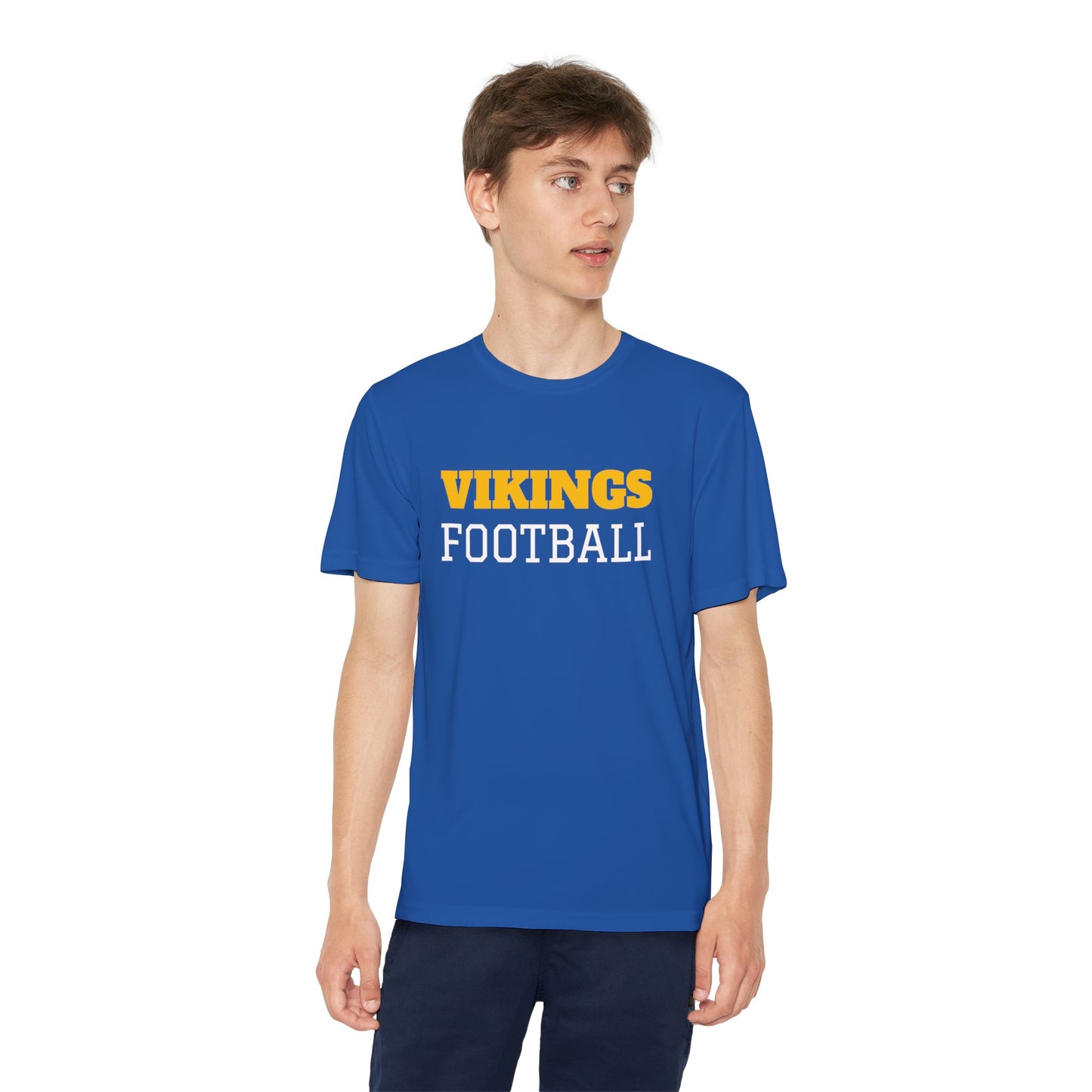 YOUTH T-SHIRT - Moisture Wicking Material - Vikings Football