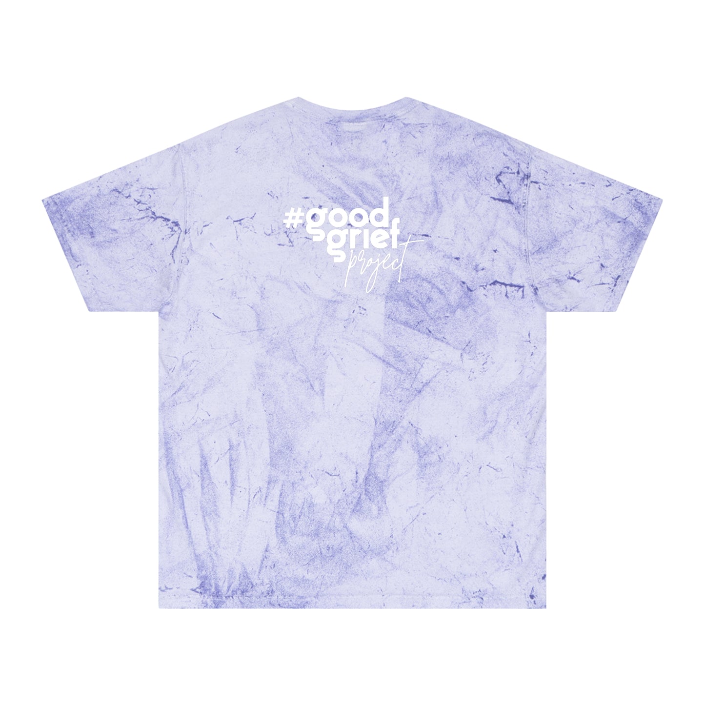 Unisex Color Blast T-Shirt / #goodgriefproject / messy feelings are normal