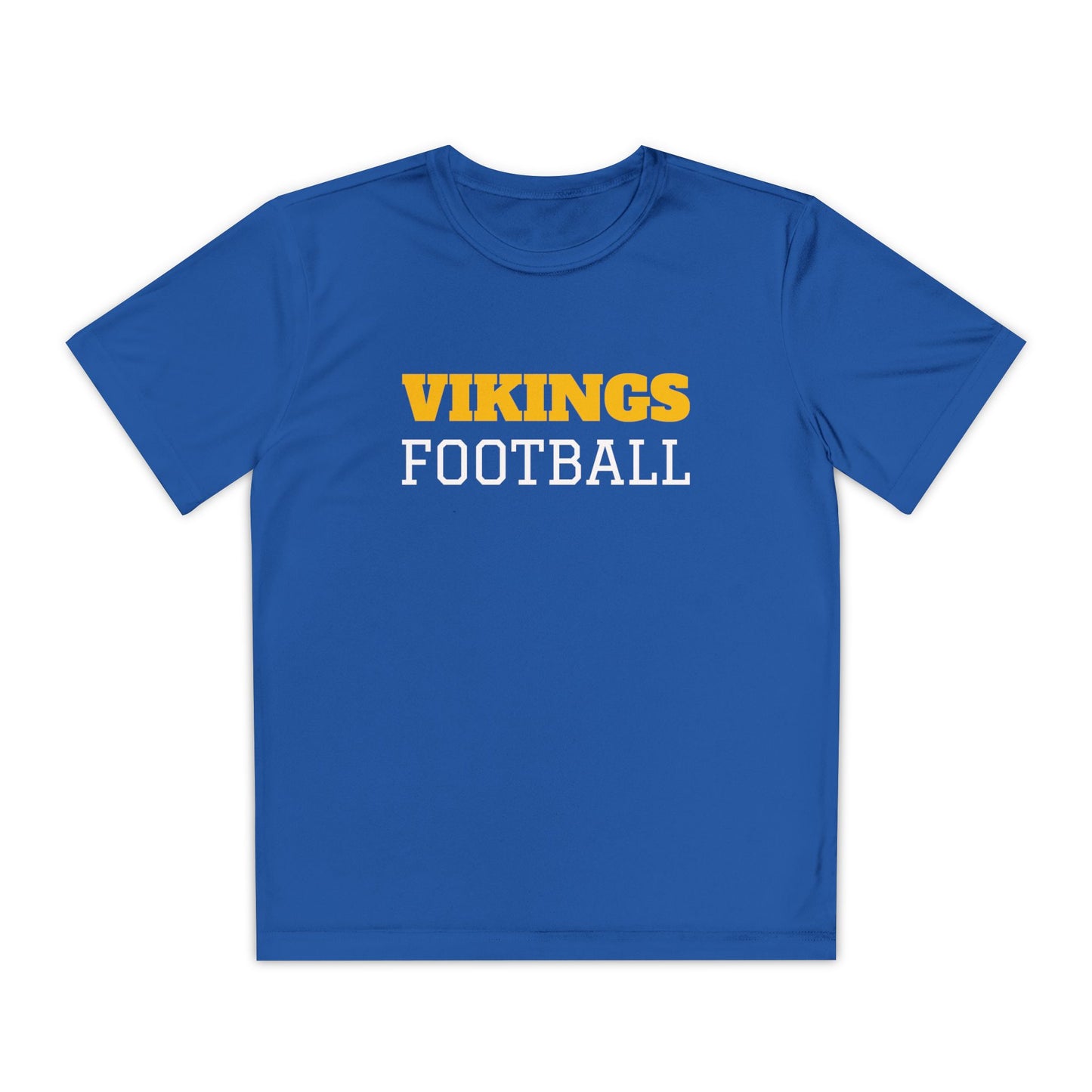 YOUTH T-SHIRT - Moisture Wicking Material - Vikings Football
