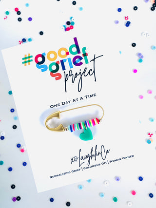 One Day At a Time | #goodgriefprojectbyxo Accessory Pin