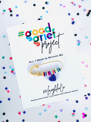 All I Need Is Within Me | #goodgriefprojectbyxo Accessory Pin
