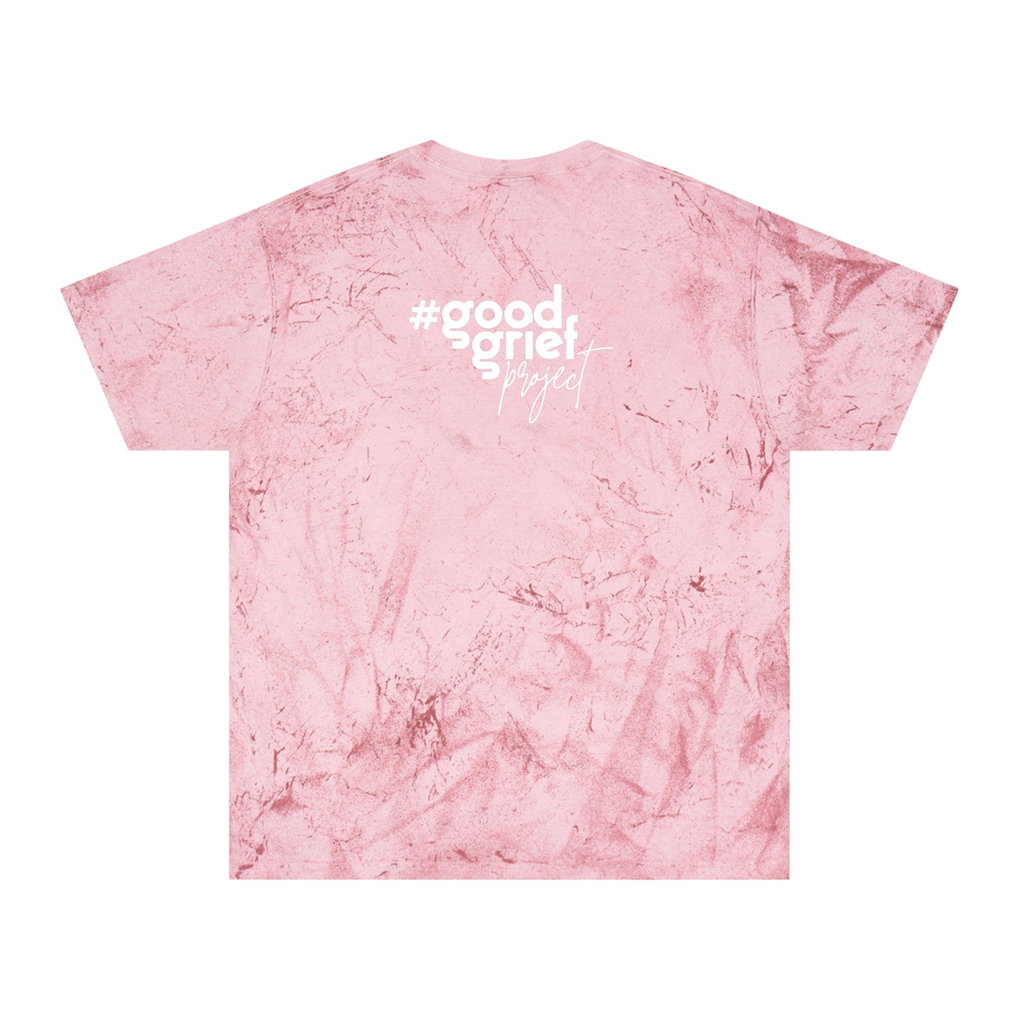 Unisex Color Blast T-Shirt / #goodgriefproject / messy feelings are normal