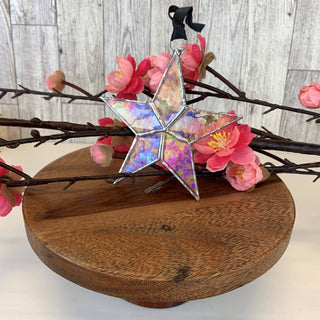 Written in the Stars: Strength Handmade  Glass Star Ornament