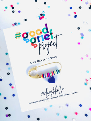 One Day At a Time | #goodgriefprojectbyxo Accessory Pin