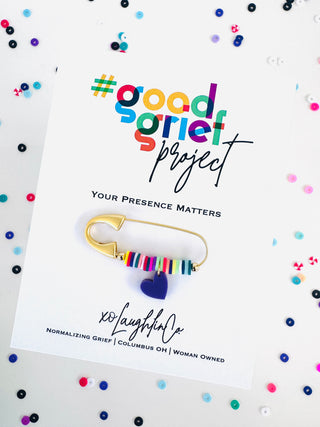 Your Presence Matters | #goodgriefprojectbyxo Accessory Pin