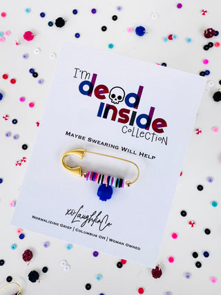 Maybe Swearing Will Help | I’m Dead Inside Collection | Accessory Pin