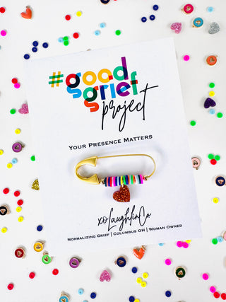 Your Presence Matters | #goodgriefproject Accessory Pin