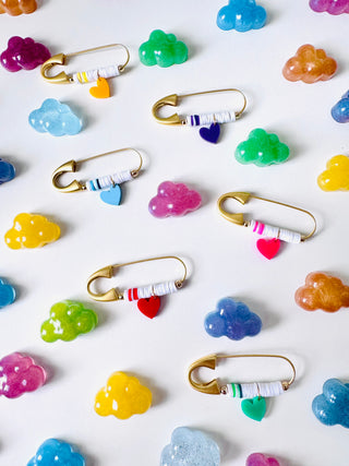 A Piece Of My Heart Is In Heaven | #goodgriefproject Accessory Pin