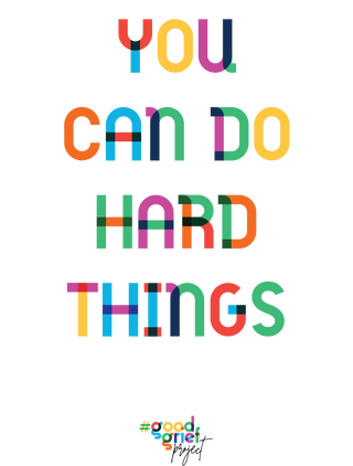 Poster - You Can Do Hard Things