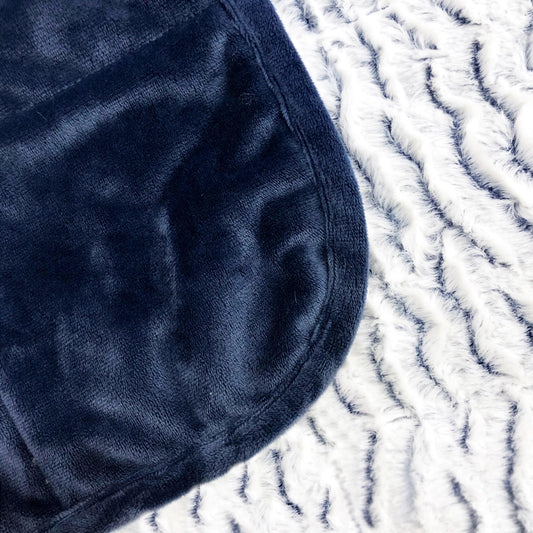 Dream Theory Faux Fur Weighted Throw Blanket - 12 lbs.